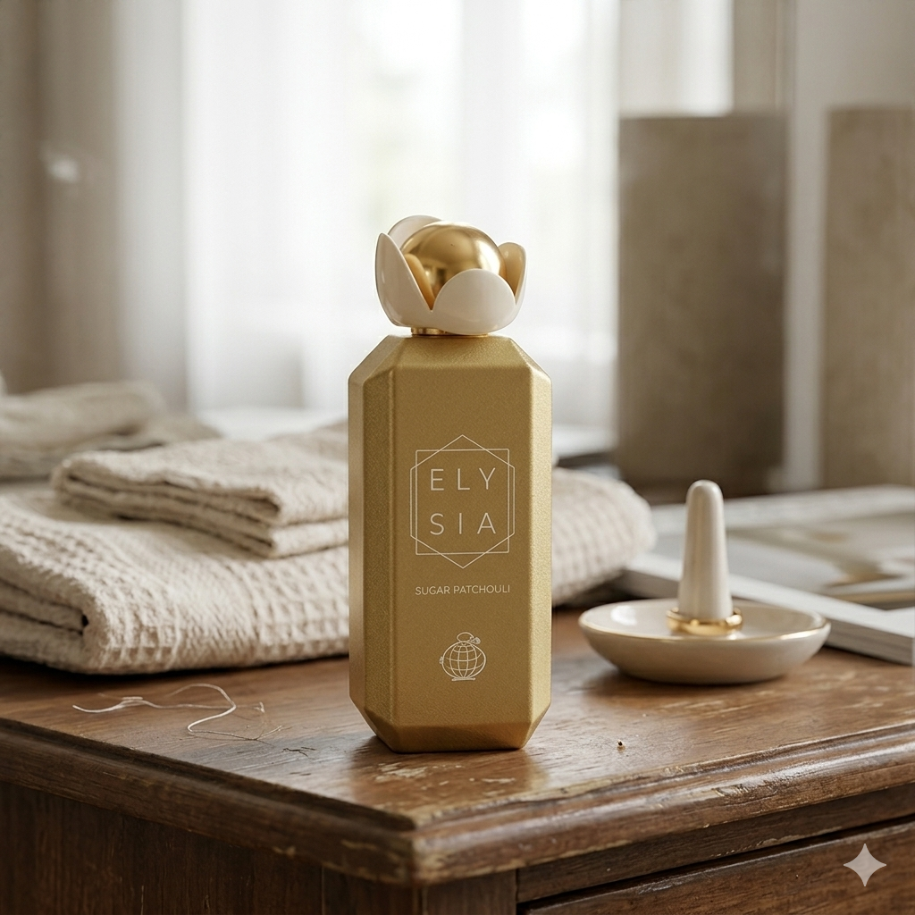 Eau de Parfum Elysia Sugar Patchouli – Fragrance World (100 ml)