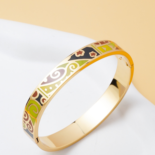 Bracelet Maya - acier inoxydable