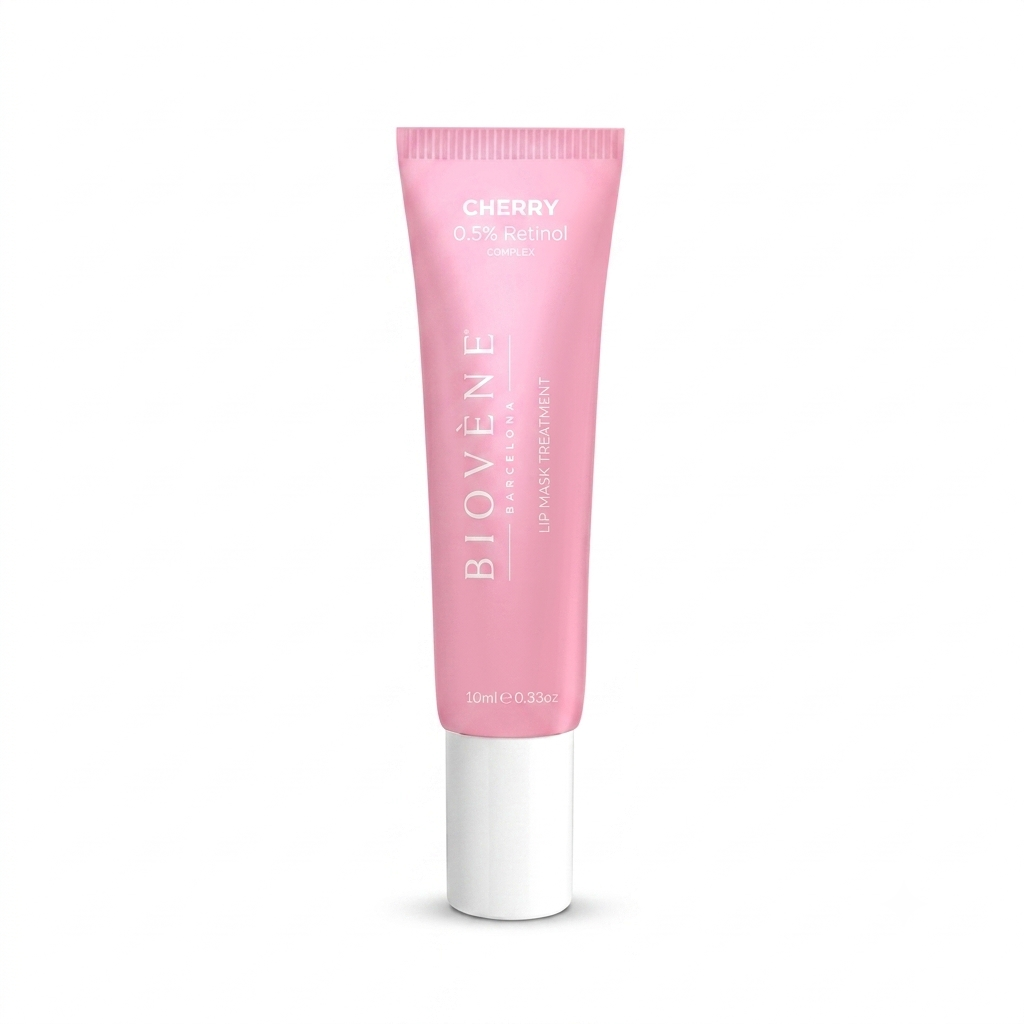 Masque à Lèvres au Complexe de Rétinol 0,5% à la Cerise – Biovène Barcelona