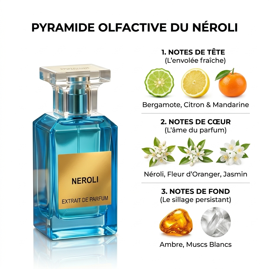 Extrait de Parfum Néroli 80 ml – Gulf Fragrance